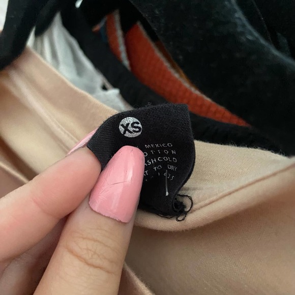 The Rolling Stones Graphic Print Crew Neck Short Sleeve Tee Tan Size XS - Picture 4 of 5